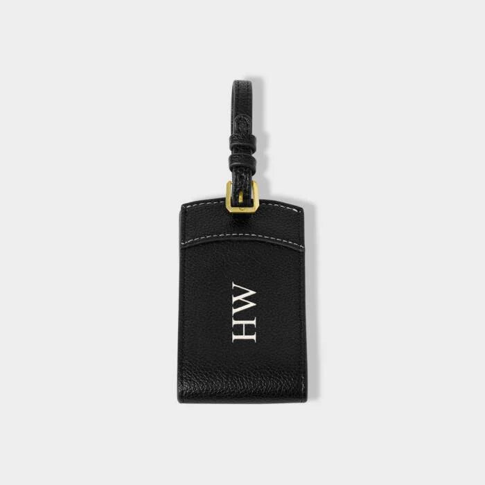 Katie Loxton Luggage Tag Black