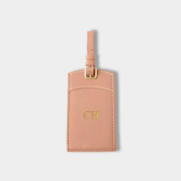 Katie Loxton Luggage Tag Peony Blush
