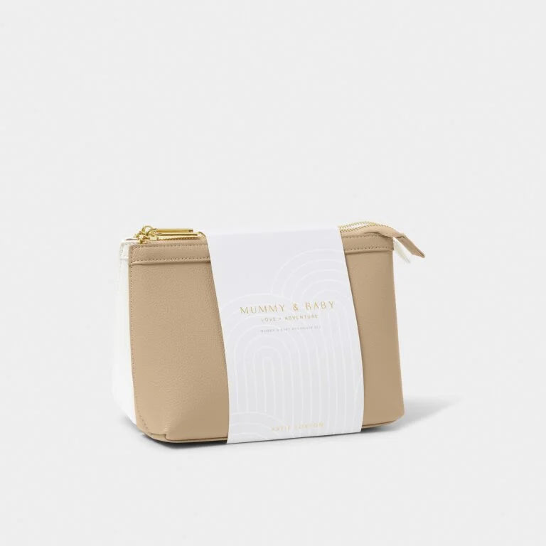 Katie Loxton Mama & Baby Organiser Mama & Baby Soft Tan/Off White