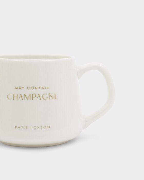 Katie Loxton Porcelain Mug May Contain Champagne Mug