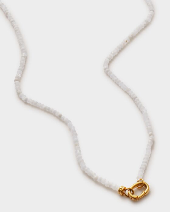 Katie Loxton Moonstone Necklace Gold Coated