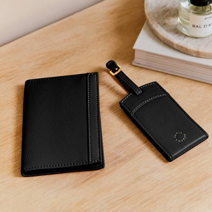 Katie Loxton Passport Cover Black