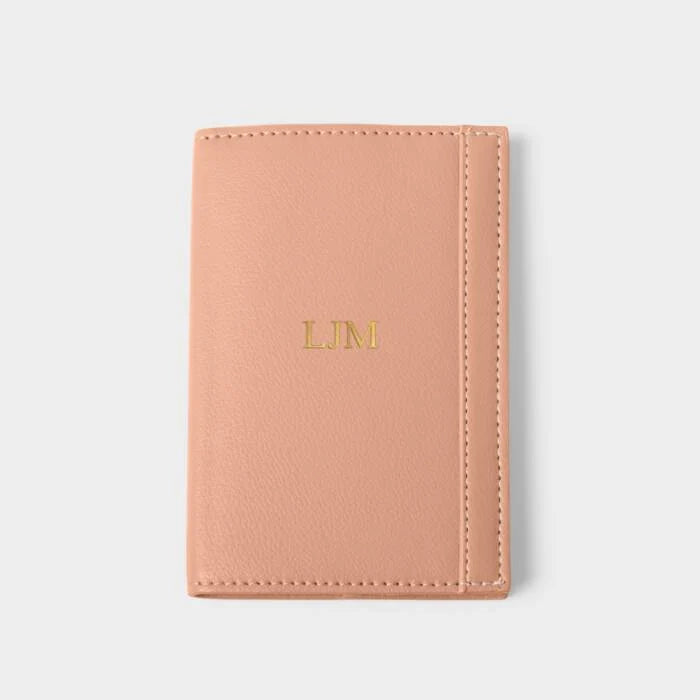 Katie Loxton Passport Cover Peony Blush