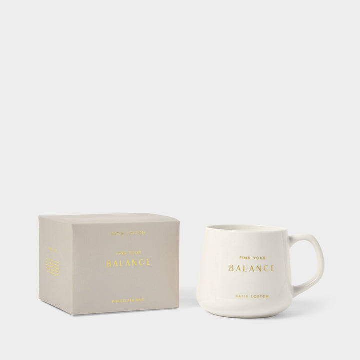 Katie Loxton Porcelain Mug Find Your Balance