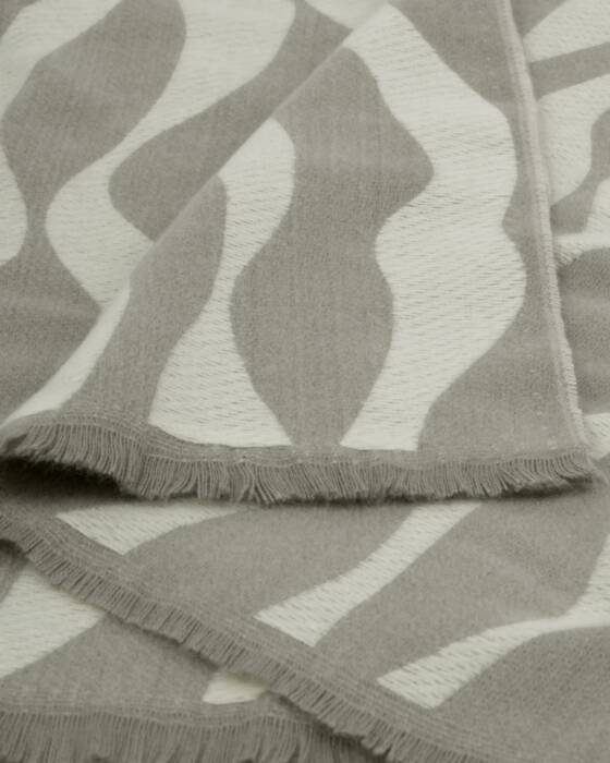 Katie Loxton Printed Blanket Scarf Wave