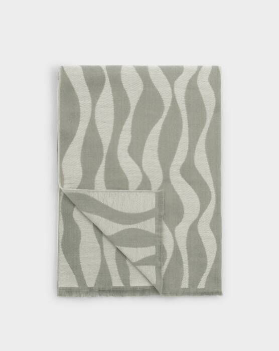 Katie Loxton Printed Blanket Scarf Wave