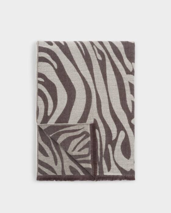 Katie Loxton Printed Blanket Scarf Zebra