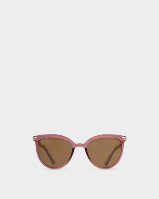 Katie Loxton Ravello Sunglasses Cherry Transparent