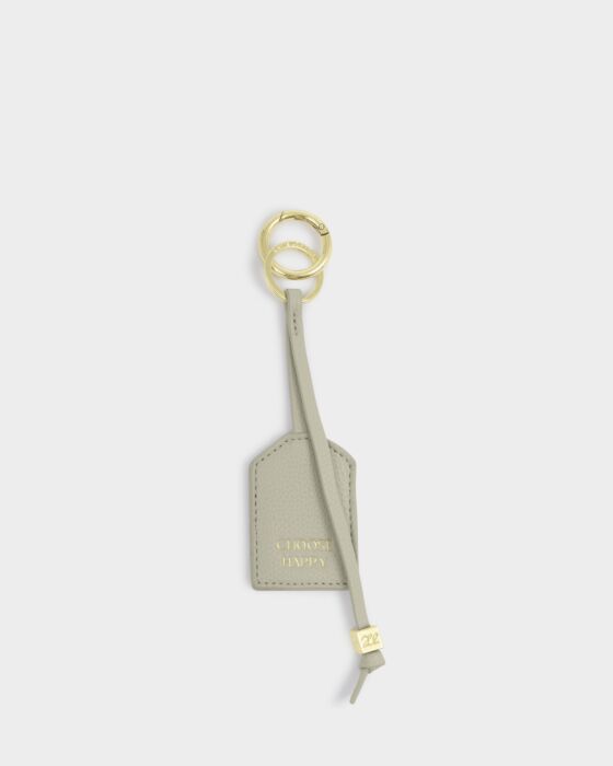 Katie Loxton Sentiment Keyring Choose Happy Green Mist