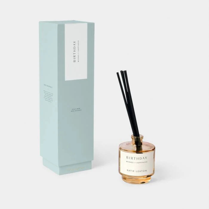 Sentiment Reed Diffuser Birthday Peach Rose