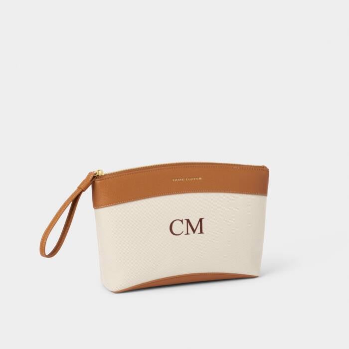Katie Loxton Siena Canvas Wristlet Clutch