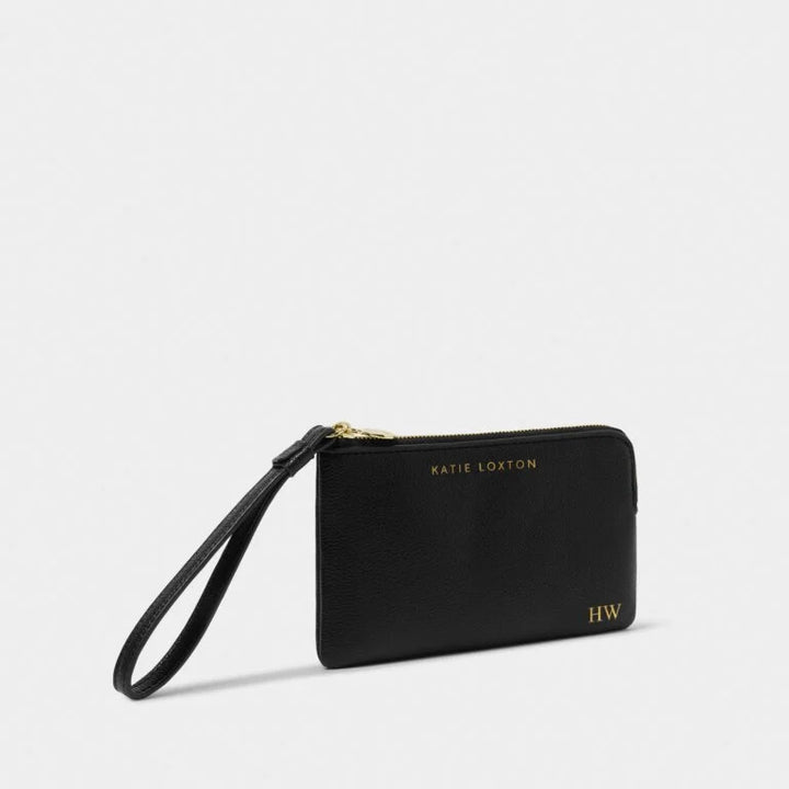 Katie Loxton Small Wristlet Pouch Black