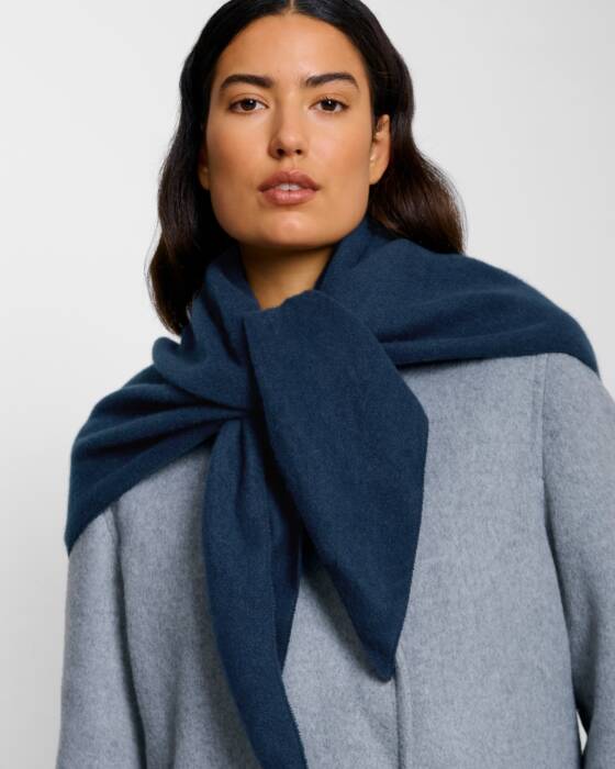 Katie Loxton Triangle Blanket Scarf Dark Navy