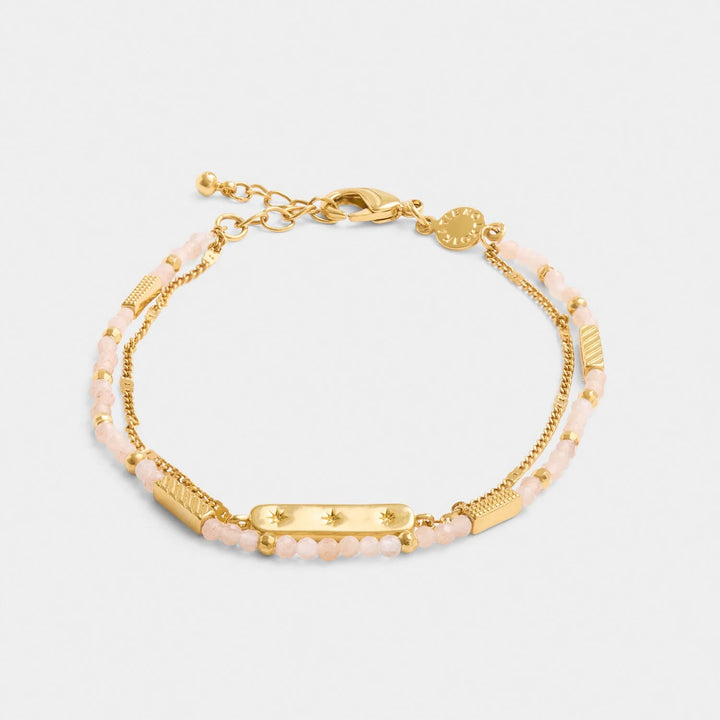 Katie Loxton Waterproof Birthstone Bracelet July Sunstone 18cm