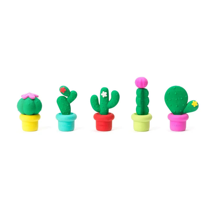 Legami Free Hugs Cactus Eraser 6pk