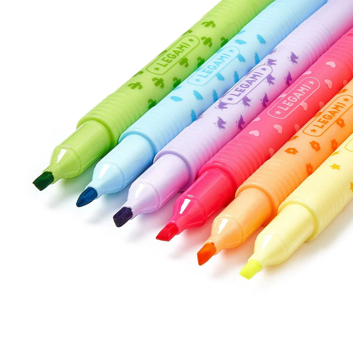 Legami Set Of 6 Magic Erasable Highlighters